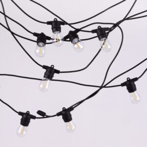 Solarna Girlanda LED 10m +10 x G45 E27 0.3W 2700K — oświetlenie LED