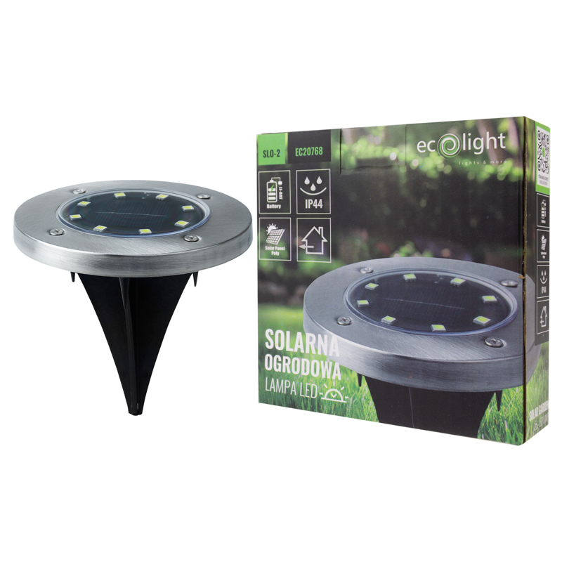 Solarna lampa ogrodowa LED slo-2 4000k IP44 7 Solarna lampa ogrodowa LED slo-2 4000k IP44 - obrazek 7