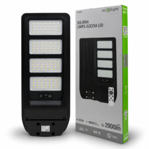 Solarna lampa uliczna 200W 4000K — oświetlenie LED
