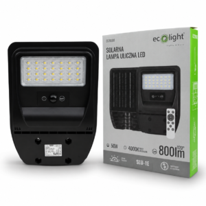 Solarna lampa uliczna 50W 4000K — oświetlenie LED
