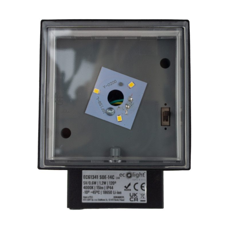 Solarna oprawa elewacyjna LED soe-14c 5 Solarna oprawa elewacyjna LED soe-14c - obrazek 5