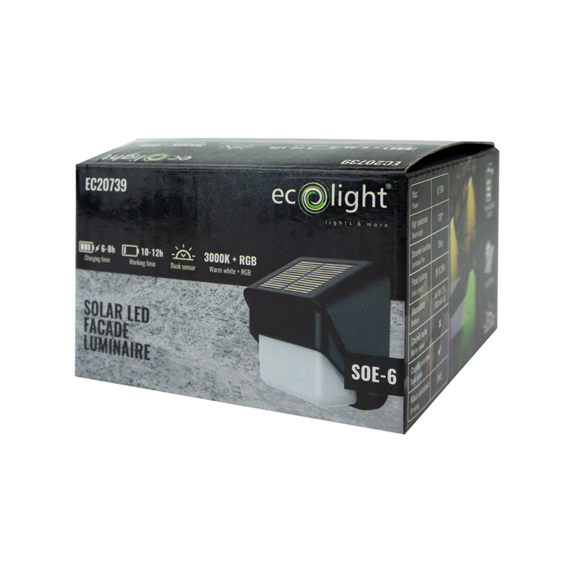 Solarna oprawa elewacyjna LED soe-6 5 Solarna oprawa elewacyjna LED soe-6 - obrazek 5