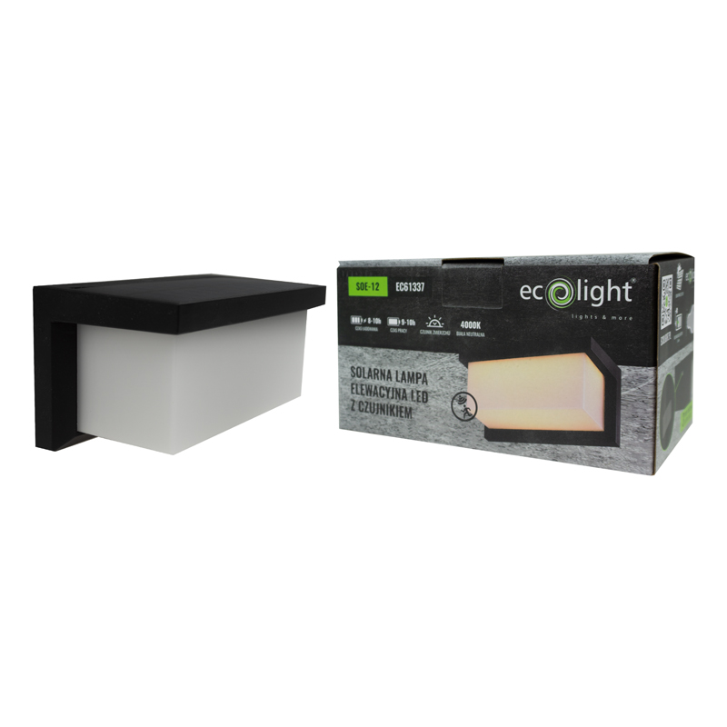 Solarna oprawa elewacyjna LED z czujnikiem soe-12 4 Solarna oprawa elewacyjna LED z czujnikiem soe-12 - obrazek 4