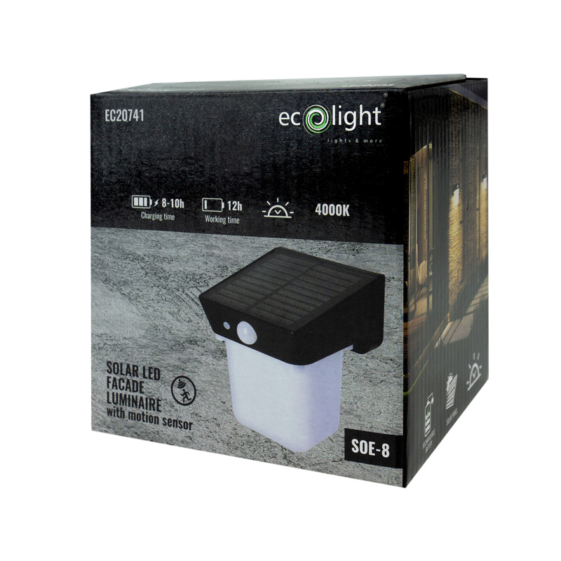 Solarna oprawa elewacyjna LED z czujnikiem soe-8 6 Solarna oprawa elewacyjna LED z czujnikiem soe-8 - obrazek 6
