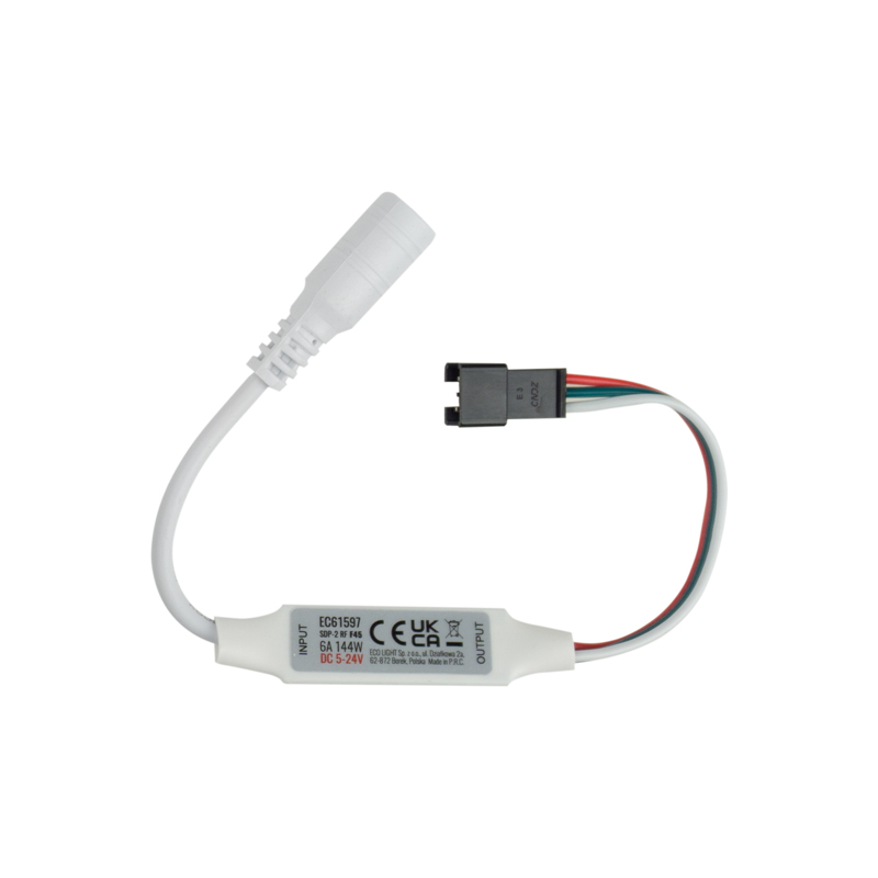 Sterownik LED ic digital RGB sdp-2 rf dotykowy, 6a dc5-24v, 5v<30w; 12v<72w 24v<144w 2 5V — oświetlenie LED