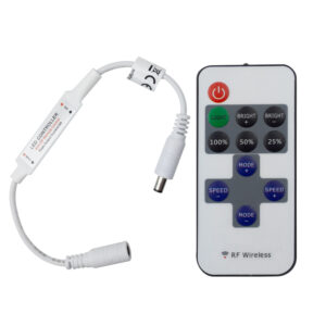 Sterownik LED MONO 11 przycisków RF 6A 72W — oświetlenie LED