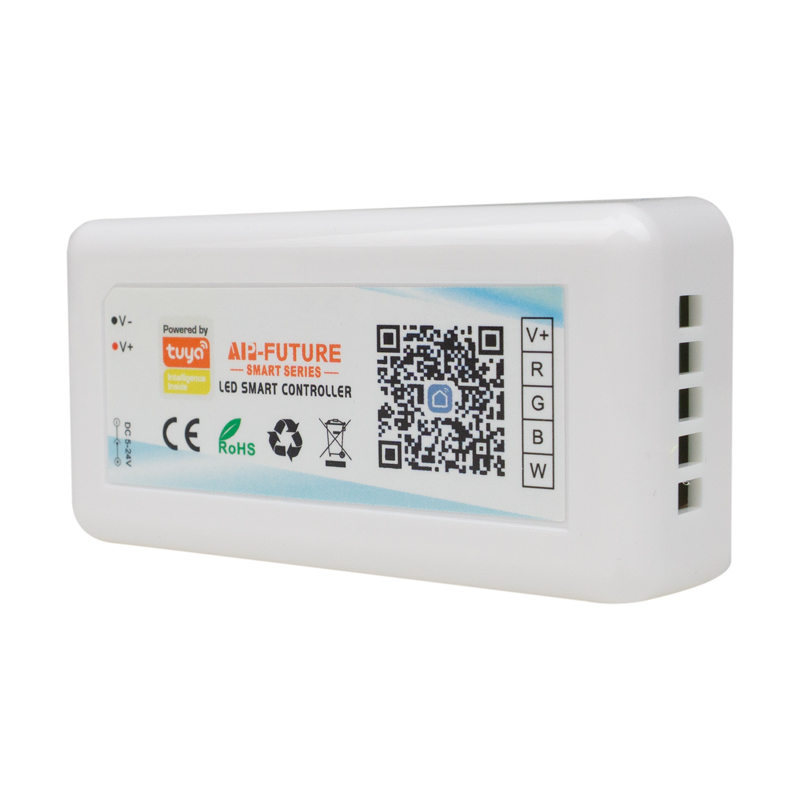 Sterownik LED rgbw tuya 15a 180w 12v 1 Sterownik LED RGBW Tuya 15A 180W 12V — oświetlenie LED