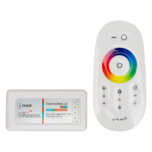 Sterownik RGB dotykowy 18A 216W RF BIAŁY — oświetlenie LED