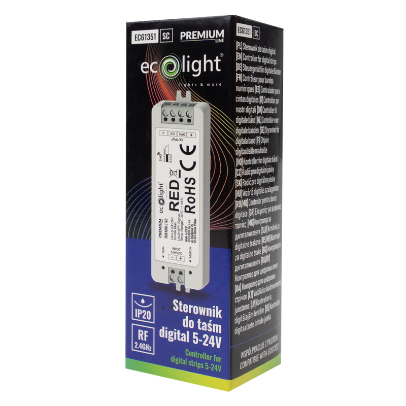 Sterownik sc rf digital cyfrowy ic rgb&rgbw 8a 5-24v 3 Sterownik sc rf digital cyfrowy ic rgb&rgbw 8a 5-24v - obrazek 3