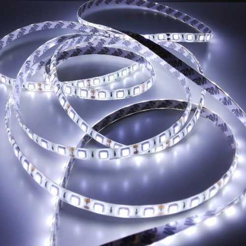 Taśma LED 300 14.4w/m 6500k 800lm/m 12v ip20 /5m/ 4 Taśma LED 300 14.4w/m 6500k 800lm/m 12v ip20 /5m/ - obrazek 4