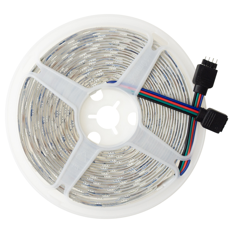 Taśma LED 300 14.4w/m RGB 12v ip20 /5m/ 2 Taśma LED 300 14.4w/m RGB 12v ip20 /5m/ - obrazek 2