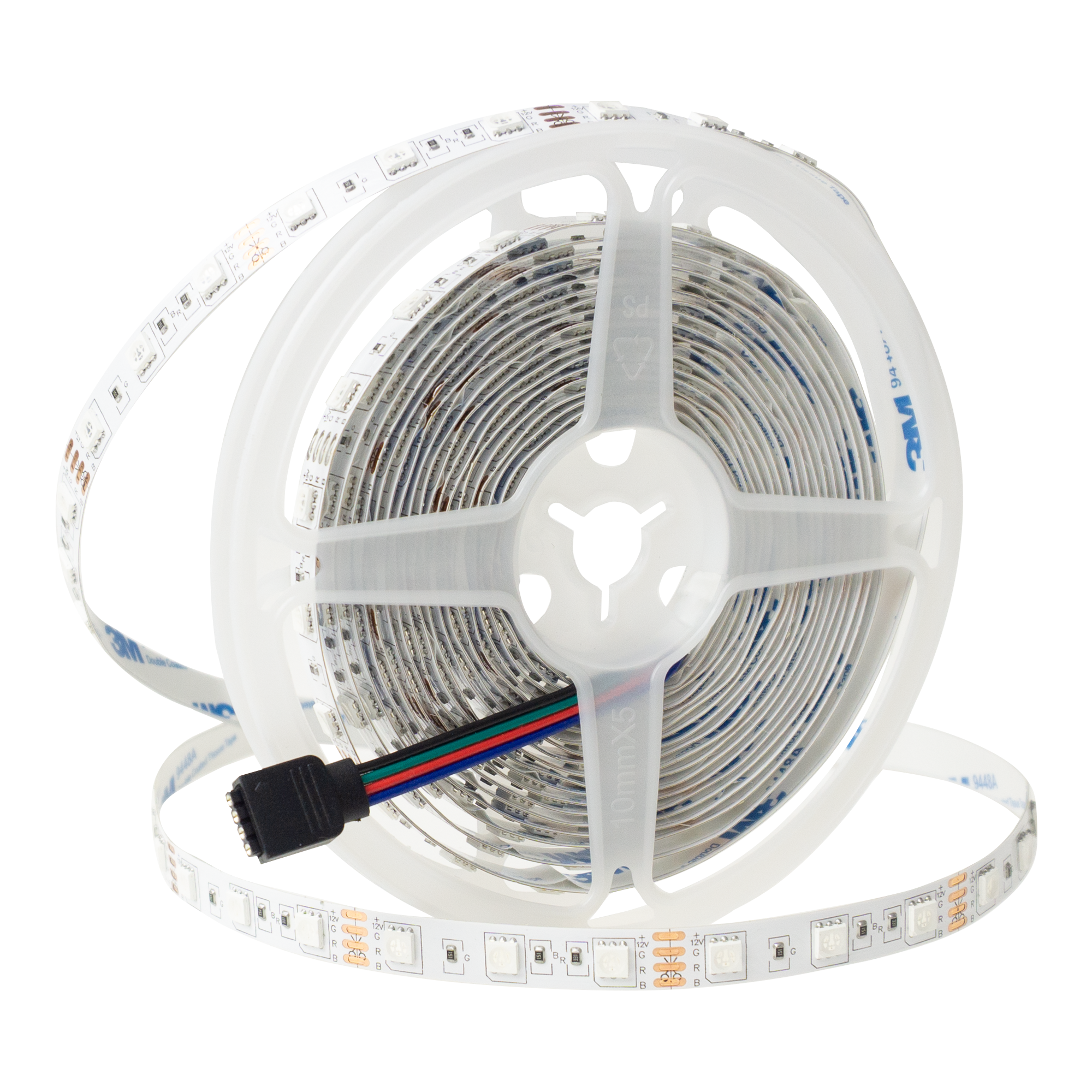 Taśma LED 300 14.4w/m RGB 12v ip63 /5m/ 1 Taśma LED 300 14.4W/m RGB 12V IP63 /5m/ — oświetlenie LED