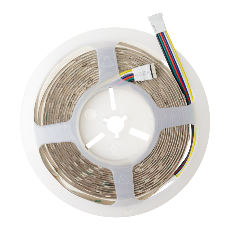 Taśma LED 300 14.4w/m rgb+cct 12v ip20 /5m/ 2 Taśma LED 300 14.4w/m rgb+cct 12v ip20 /5m/ - obrazek 2