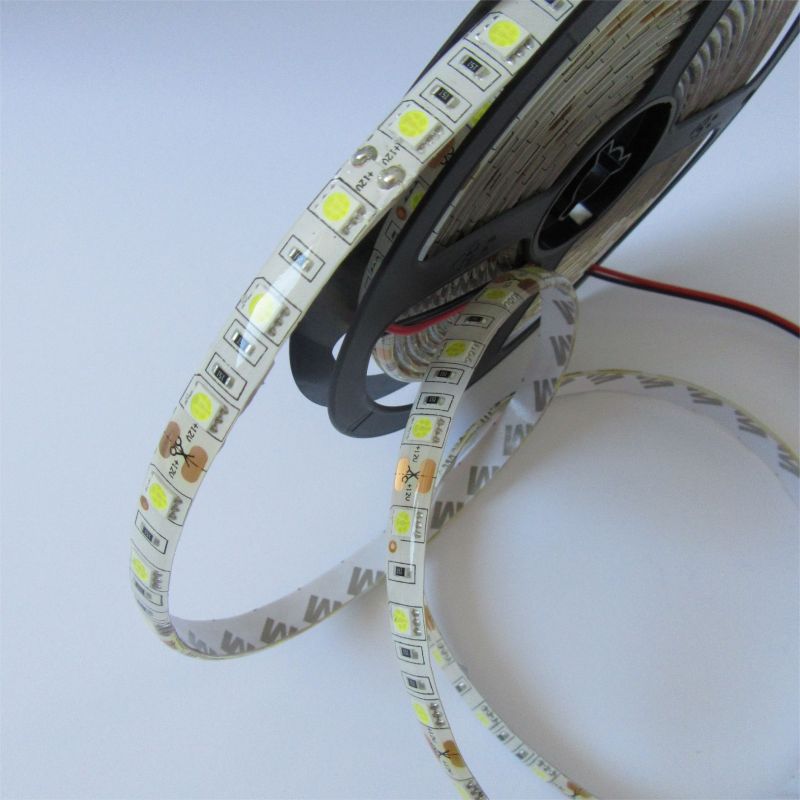 Taśma LED 300 19w/m 6500k 1550lm/m 12v ip63 /5m/ 2 Taśma LED 300 19w/m 6500k 1550lm/m 12v ip63 /5m/ - obrazek 2