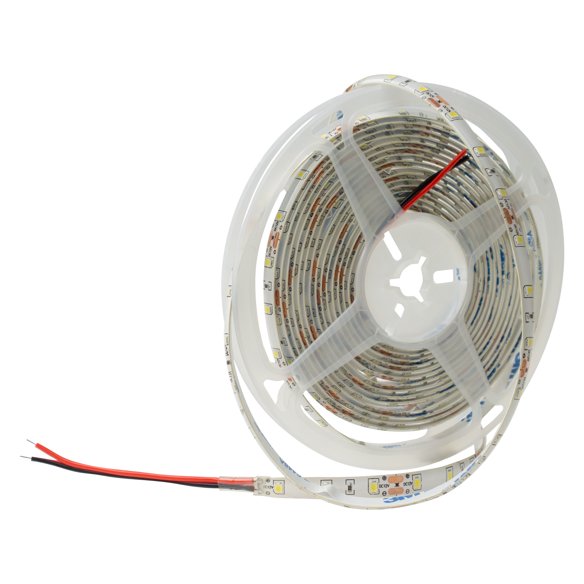 Taśma LED 4.8w/m 3000k 300lm/m 12v ip63 /5m/ 1 Taśma LED 4.8W/m 3000K 300lm/m 12V IP63 /5m/ — oświetlenie LED