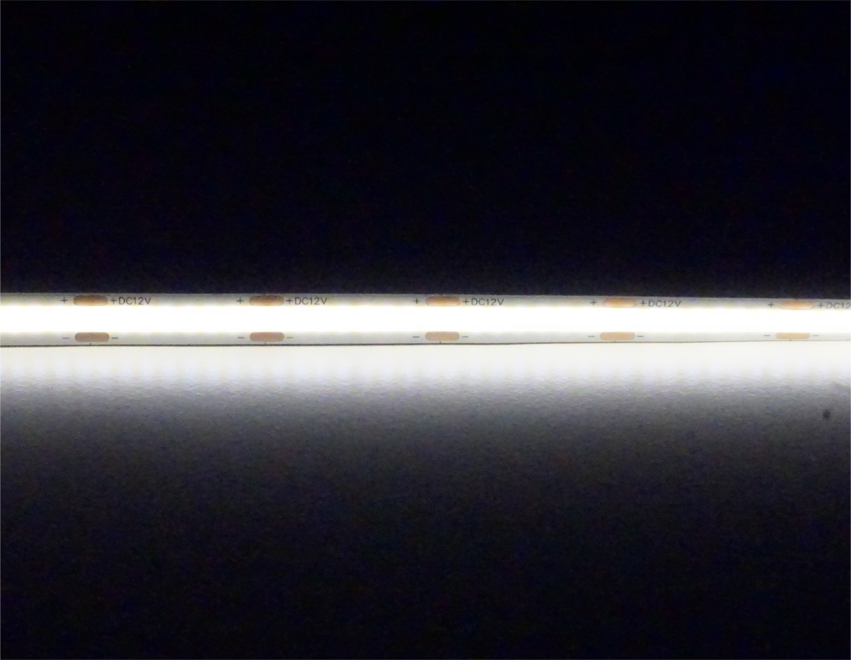 Taśma LED COB 12v 320 7w/m 3000k 630lm/m ip20/5m/p 5 Taśma LED COB 12v 320 7w/m 3000k 630lm/m ip20/5m/p - obrazek 5