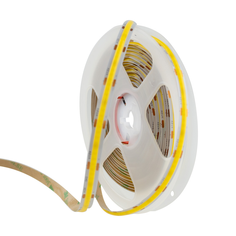 Taśma LED COB 320 10w/m 3000k 900lm/m 12v ip20 5m 1 Taśma LED COB 320 10W/m 3000K 900lm/m 12V IP20 5m — oświetlenie LED