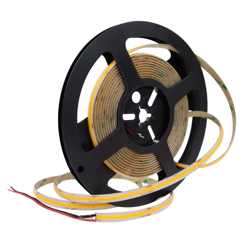 Taśma LED COB 480 24v 12w/m 1560lm/m 6000k ip67 5m 1 Taśma LED COB 480 24V 12W/m 1560lm/m 6000K IP67 5m — oświetlenie LED