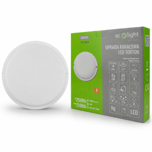 Torton TOR-24RW 24W 4000K 2160lm IP54 OKRĄG BIAŁY — oświetlenie LED
