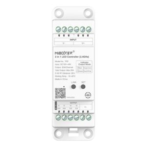 Sterownik TR2 RF 2.4G 20A 2in1 MONO/CCT na szynę DIN