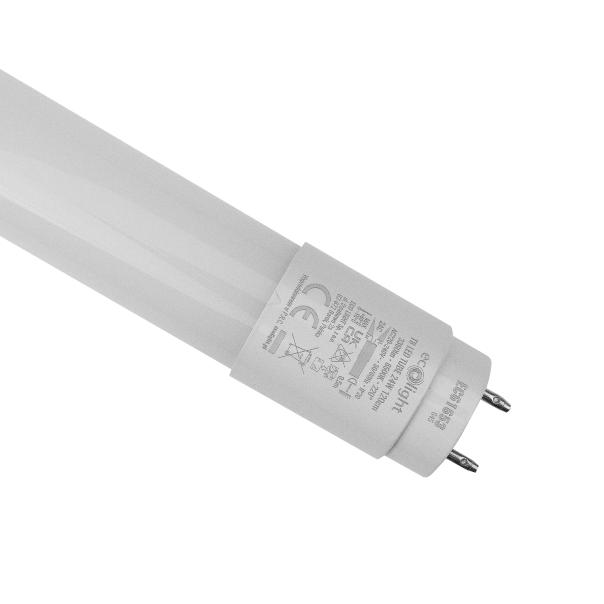 Tuba LED premium 120cm 24w 6500k 3360lm high lumen 2 Tuba LED premium 120cm 24w 6500k 3360lm high lumen - obrazek 2