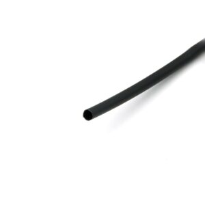 Koszulka termokurczliwa 4mm 1m czarna