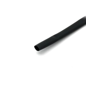 Koszulka termokurczliwa 6mm 1m czarna