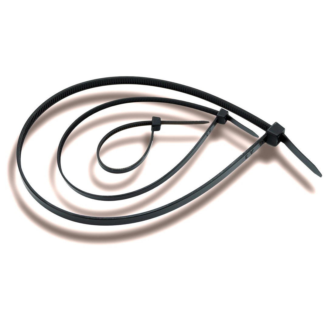 Opaska kablowa 2,5*100 nylon 66 czarna 4 Opaska kablowa 2,5*100 nylon 66 czarna - obrazek 4