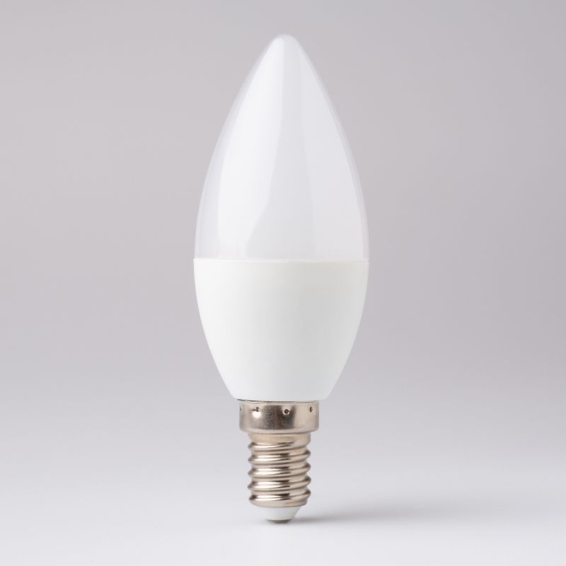 Żarówka LED candle E14 5w 3000k 500lm 1 Żarówka LED CANDLE E14 5W 3000K 500lm — oświetlenie LED