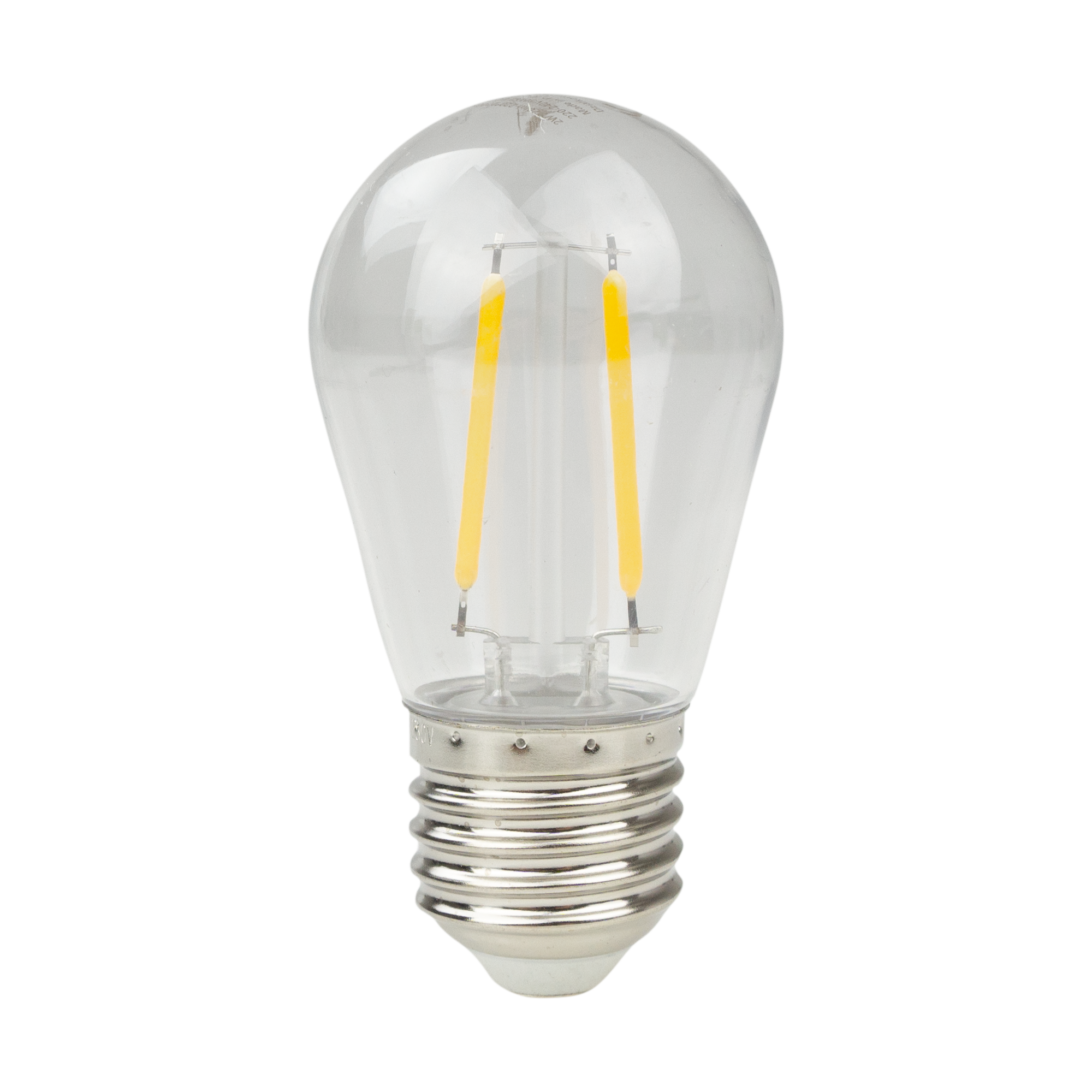 Żarówka LED filament s14 2w 2700k 120lm (plastic) 1 Żarówka LED Filament S14 2W 2700K 120lm (plastic) — oświetlenie LED