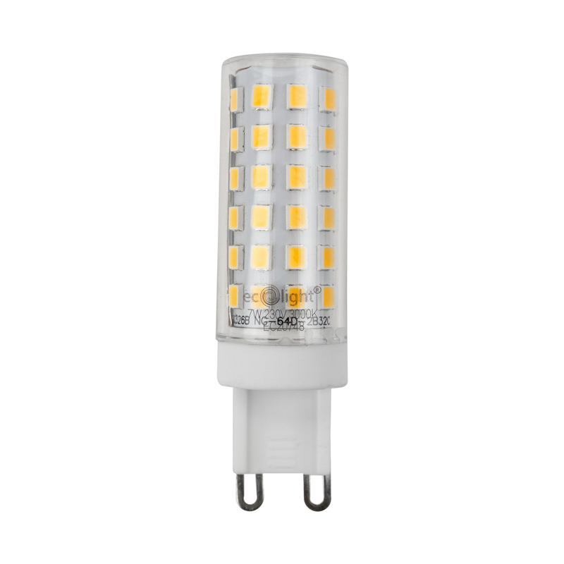 Żarówka LED G9 7w 3000k 660lm 1 Żarówka LED G9 7W 3000K 660lm — oświetlenie LED