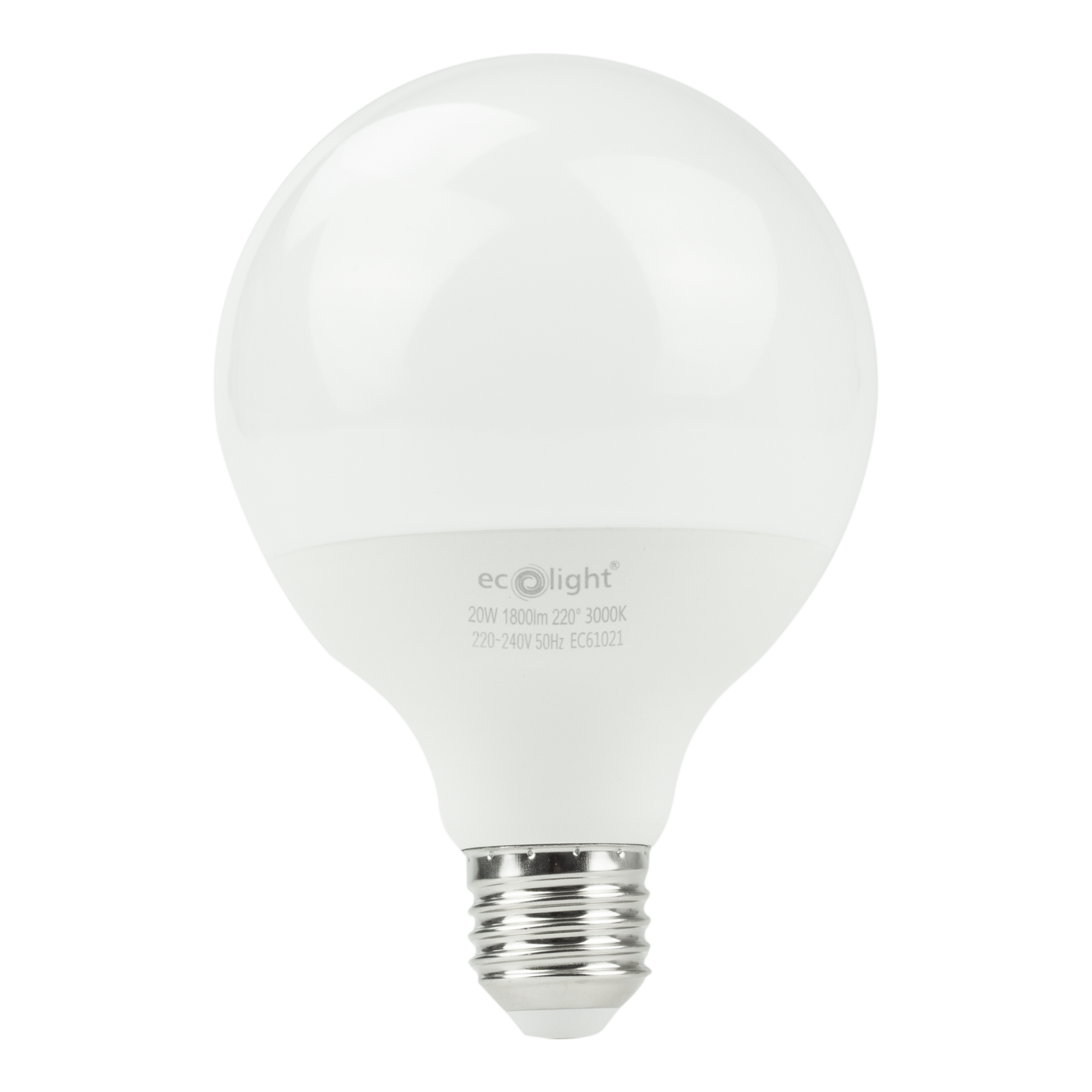 Żarówka LED g95 E27 20w 3000k 1 Żarówka LED G95 E27 20W 3000K — oświetlenie LED
