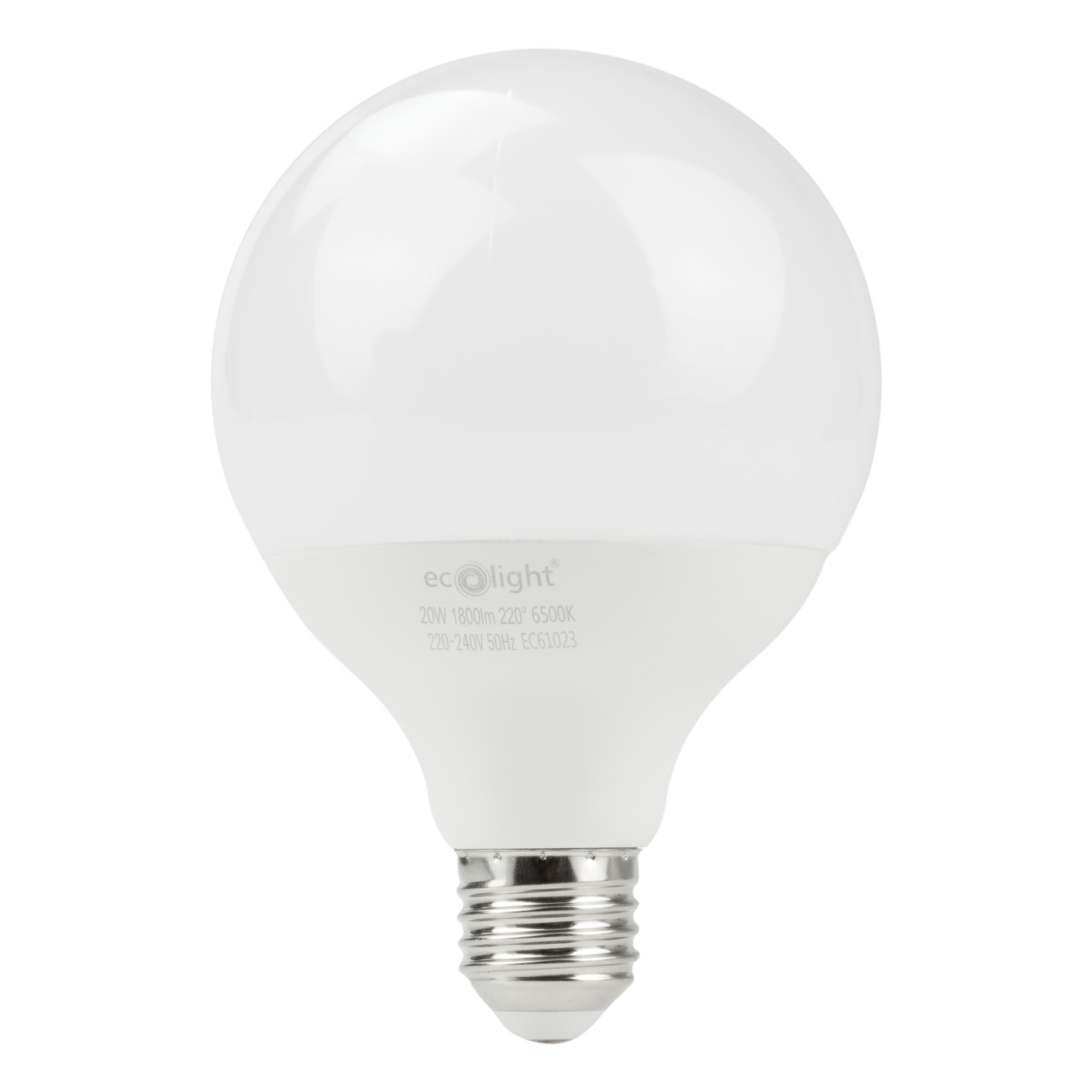 Żarówka LED g95 E27 20w 6500k 1 Żarówka LED G95 E27 20W 6500K — oświetlenie LED