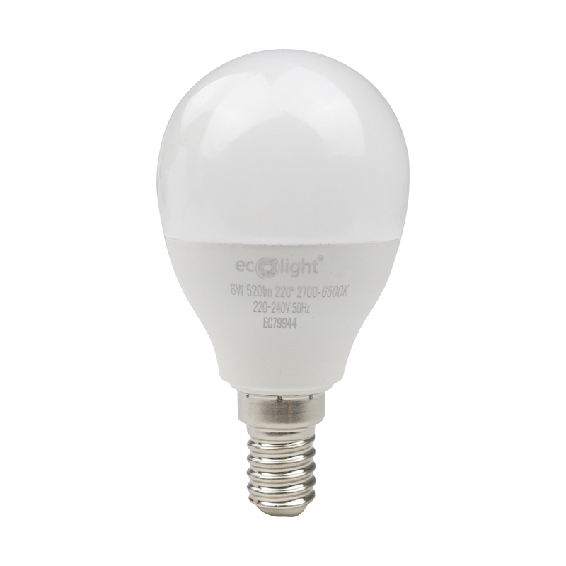Żarówka LED golf ball E14 6w RGB CCT 520lm wifi tuya 1 Żarówka LED GOLF BALL E14 6W RGB CCT 520lm Wifi tuya — oświetlenie LED