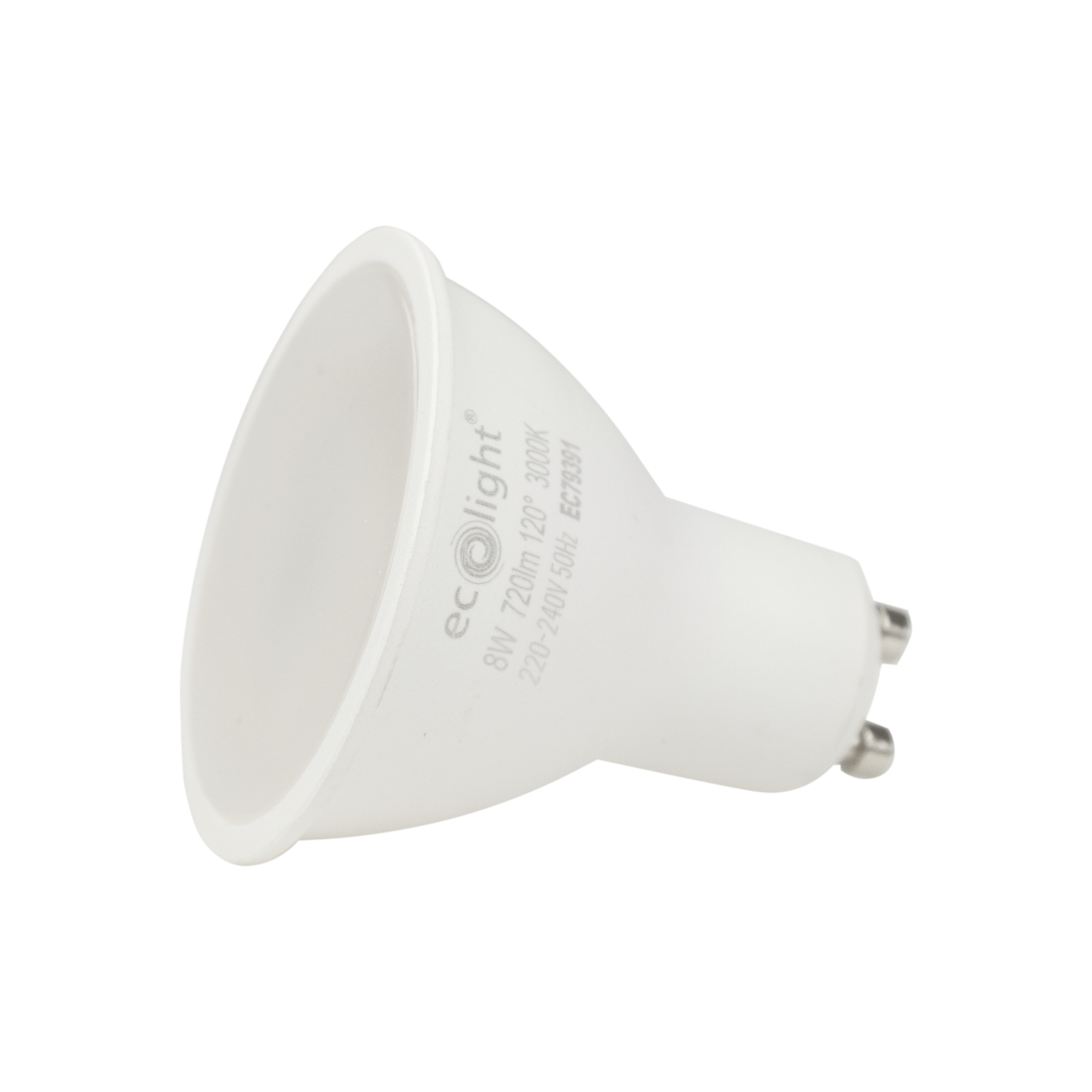 Żarówka LED GU10 8w 3000k 720lm 1 Żarówka LED GU10 8W 3000K 720lm — oświetlenie LED