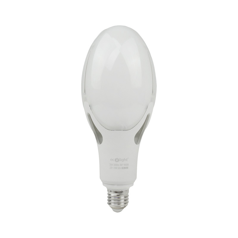 Żarówka LED rocket E27 30w 4000k 3000lm e-27->e-40 1 Żarówka LED Rocket E27 30W 4000K 3000lm E-27->E-40 — oświetlenie LED