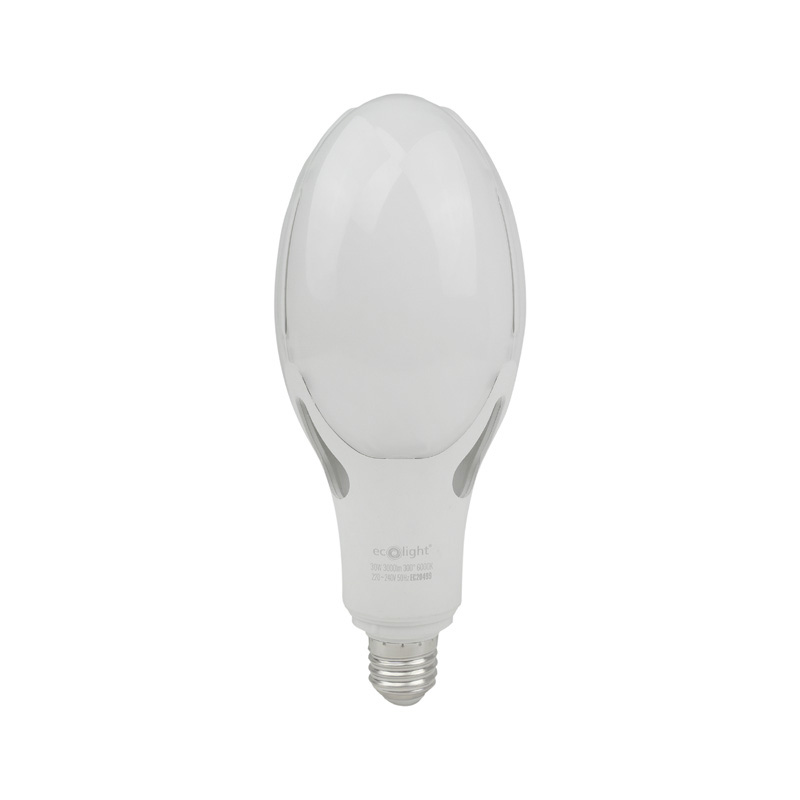 Żarówka LED rocket E27 30w 6000k 3000lm e-27->e-40 1 Żarówka LED Rocket E27 30W 6000K 3000lm E-27->E-40 — oświetlenie LED