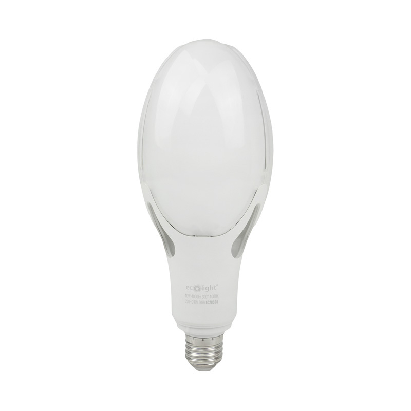 Żarówka LED rocket E27 40w 4000k 4000lm e-27->e-40 1 Żarówka LED Rocket E27 40W 4000K 4000lm E-27->E-40 — oświetlenie LED
