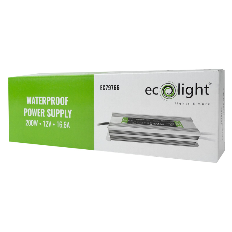 Zasilacz LED hermetyczny 200w 12v 16.6a 215x60x40 2 Zasilacz LED hermetyczny 200w 12v 16.6a 215x60x40 - obrazek 2