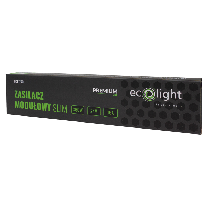 Zasilacz modułowy slim premium 360w 24v 3 Zasilacz modułowy slim premium 360w 24v - obrazek 3
