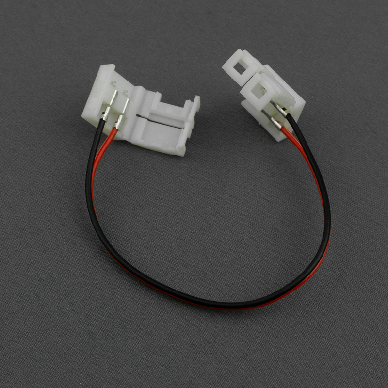 Złączka LED mono 10mm dwustronna z przewodem ip63 1 Złączka LED MONO 10mm dwustronna z przewodem IP63 — oświetlenie LED