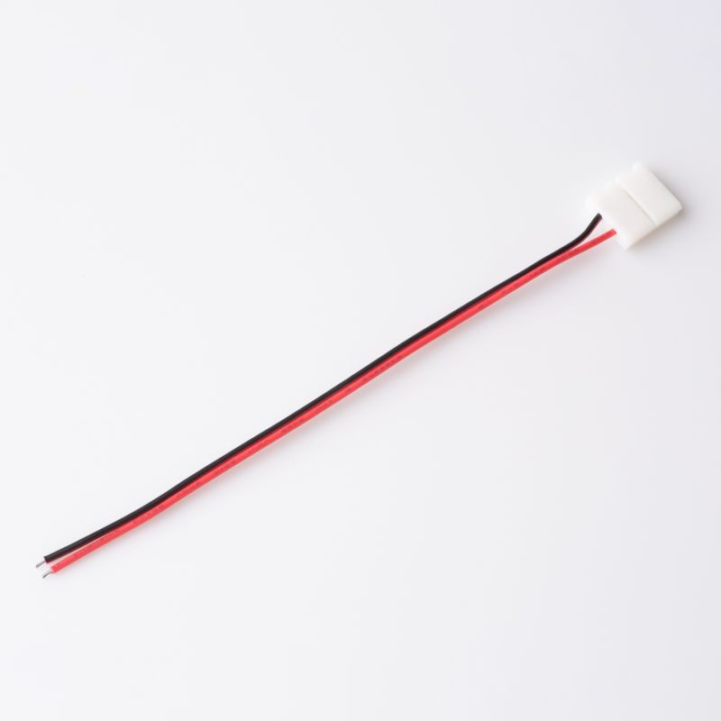 Złączka LED mono 10mm jednostronna z przewodem 1 Złączka LED MONO 10mm jednostronna z przewodem — oświetlenie LED