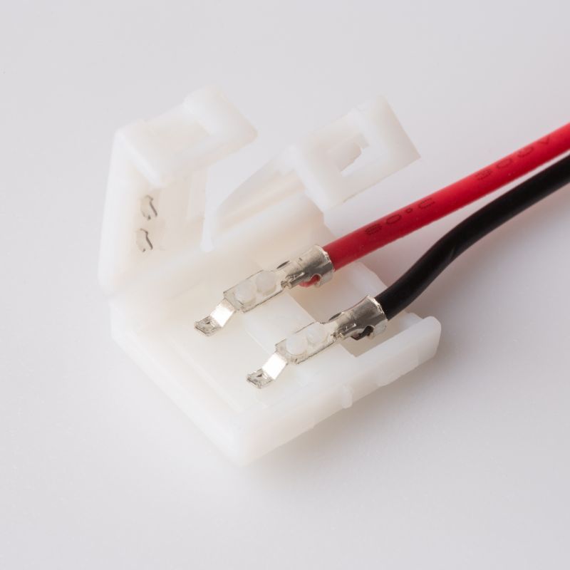 Złączka LED mono 10mm jednostronna z przewodem 2 Złączka LED mono 10mm jednostronna z przewodem - obrazek 2